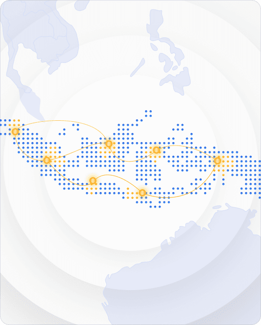Terhubung ke 10+ Internet Exchange Lokal